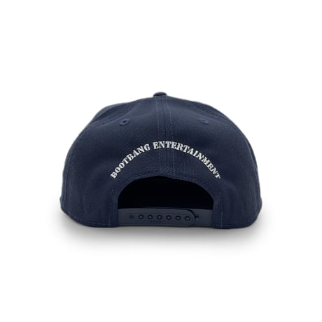 BOOT BANG ENTERTAINMENT POT93 SNAPBACK CAP NAVY