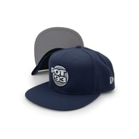 BOOT BANG ENTERTAINMENT POT93 SNAPBACK CAP NAVY
