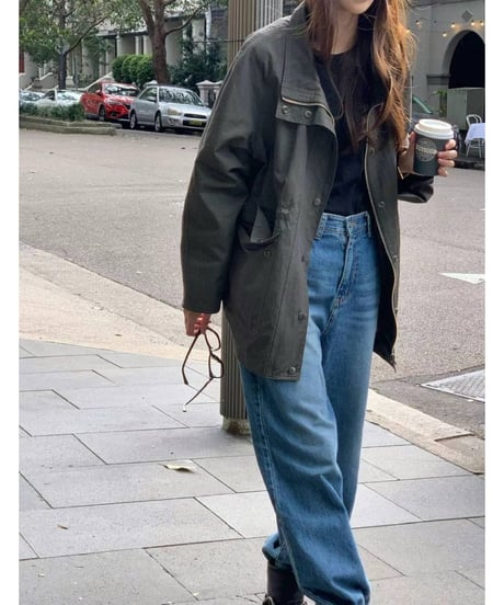 ourin / Diagonal washed denim(即納)