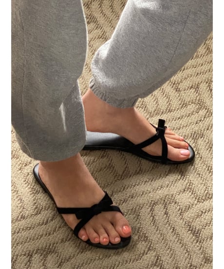 Fil. / Ribbon daily sandal(即納)