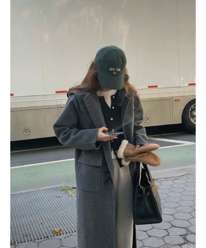 forest duffle handmade coat