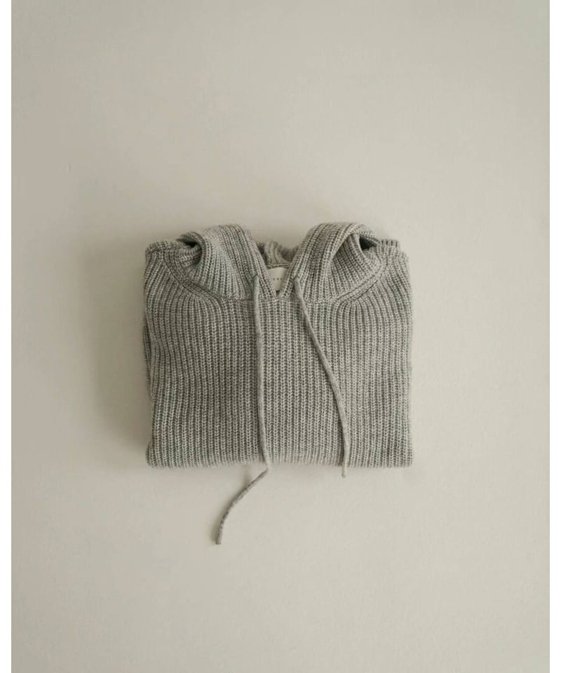 ounce / dover hatchi hood knit(予約)3color | Fil
