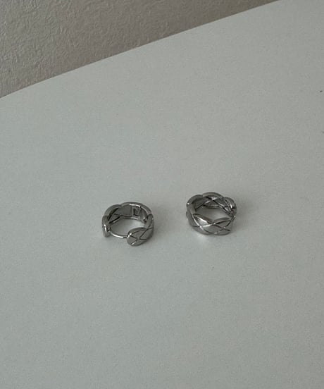 Fil. / quilting earrings(即納)2color