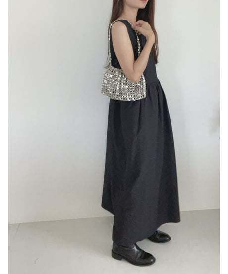 Fil. / metal shoulder bag(即納)2color