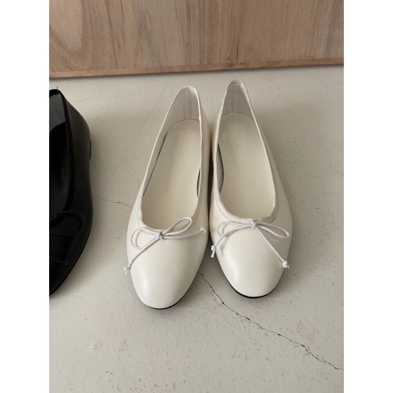 Fil. / basic ribbon flat shoes(即納)2color | Fil.