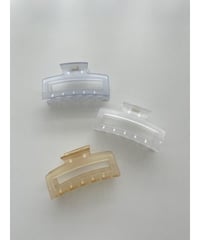 Fil. / clear square vans clip(即納)3color