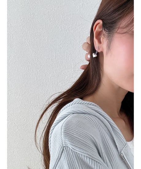 Fil. / Heart U earrings(即納)