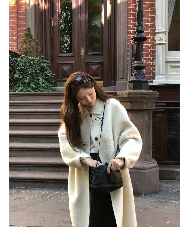 ounce / Sophie alpaca handmade coat(即納) | Fil