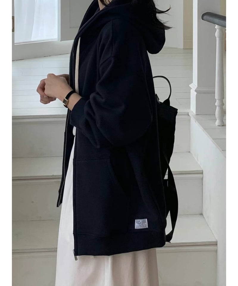 vergamot / Bell hood zip up(予約)3color | Fil