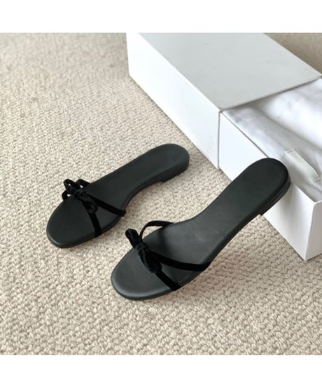 Fil. / Ribbon daily sandal(即納)