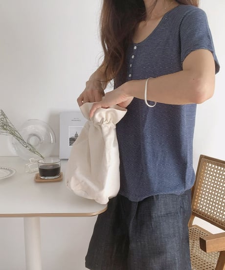 Fil. canvas bonsac bag (即納)2color