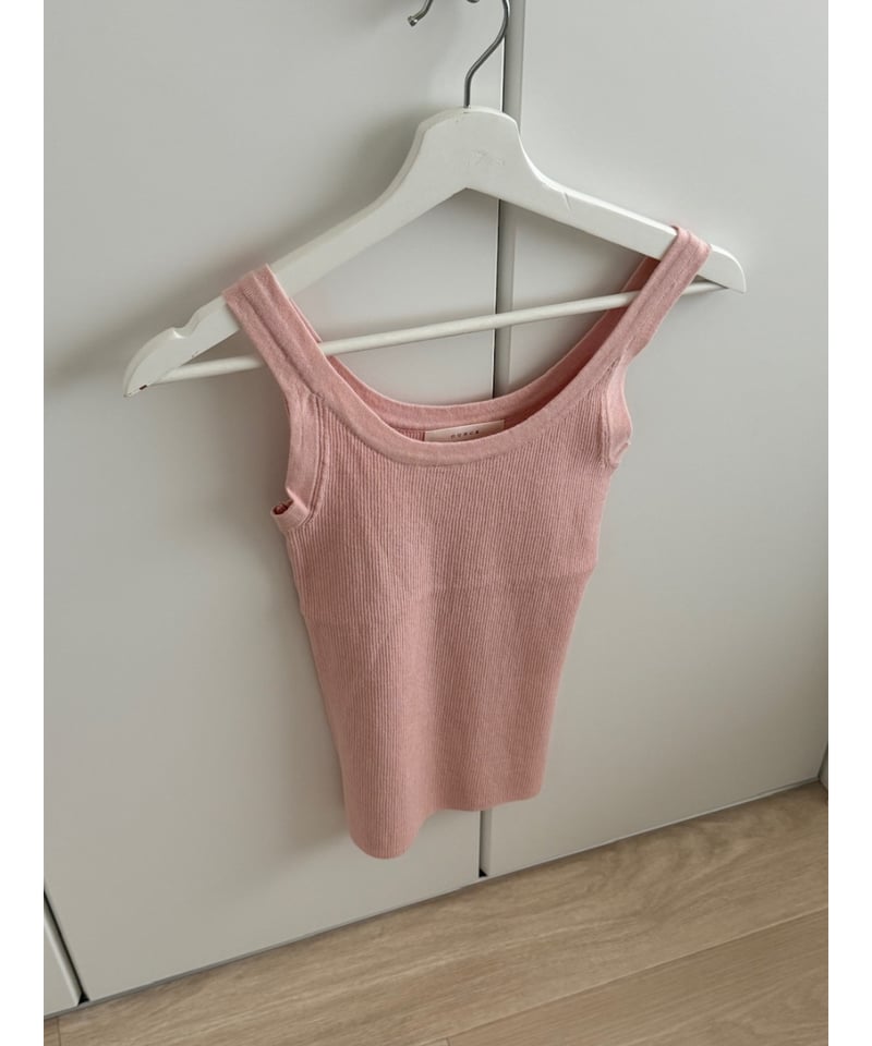 ounce / Organic linen sleeveless(即納)2color | Fil