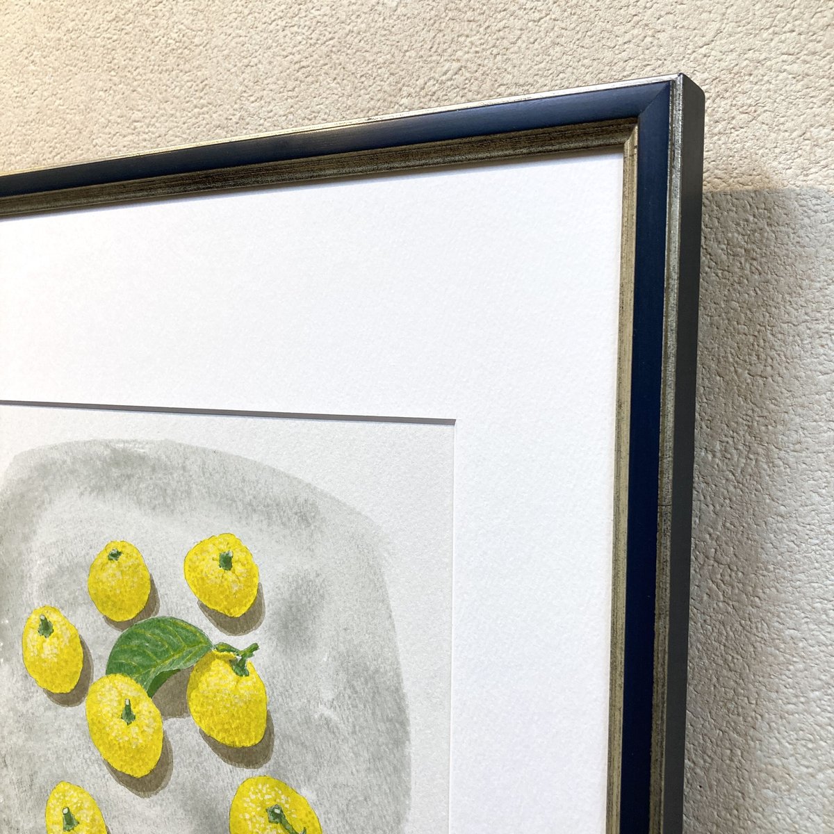 「七つ星の願い」八角形板絵テンペラ画 七つ星の願い」八角形板絵テンペラ画 CI-533 - 'Zentangle Star' Art