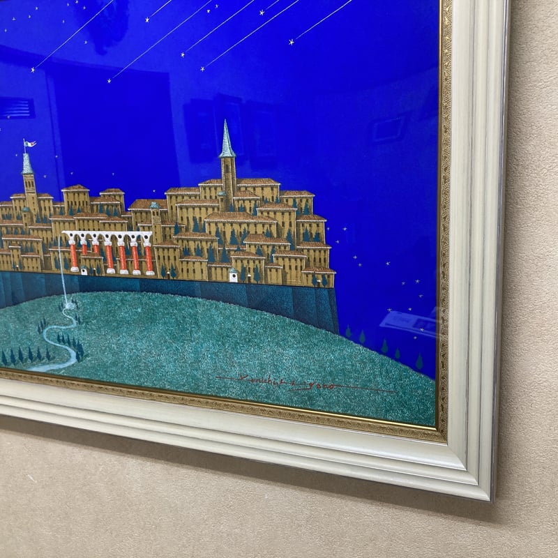 命の泉」M20号 テンペラ画 | ようこそ！ アトリエ・ルネッサンス