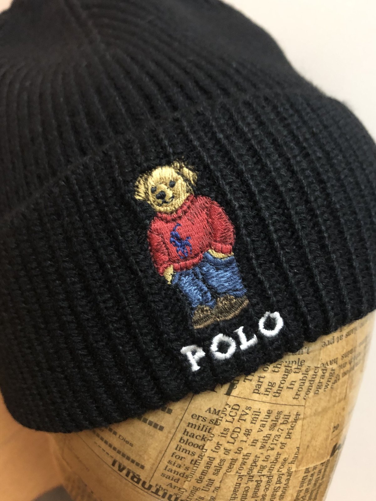 polo ralph lauren ポロラルフローレン ポロベア ニット帽 polo ralph lauren ポロラルフローレン ポロベア ニット帽