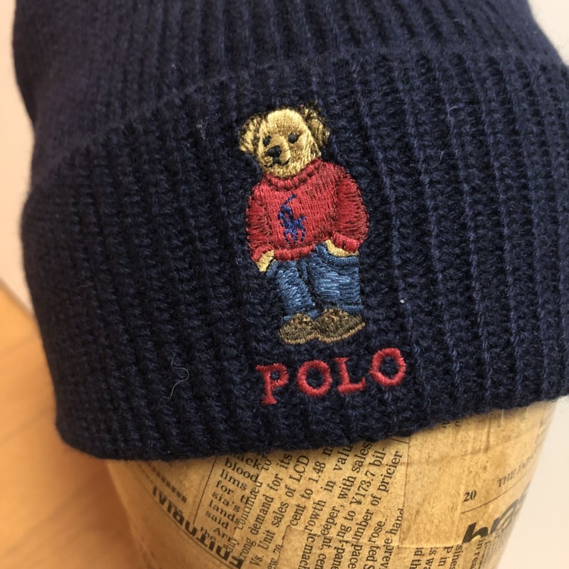 polo ralph lauren ポロラルフローレン ポロベア ニット帽 | JIGGY H