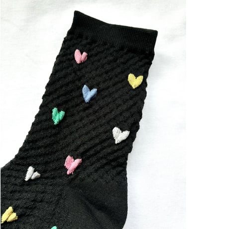 ハートソックス（23-25cm）