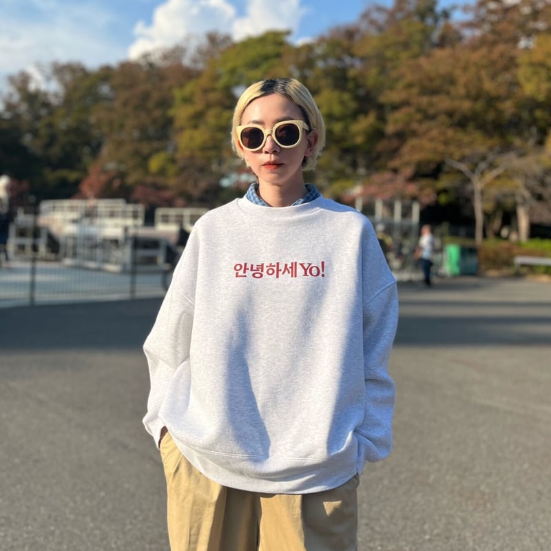 dich henderson スウェット トレーナー アイボリー dich henderson