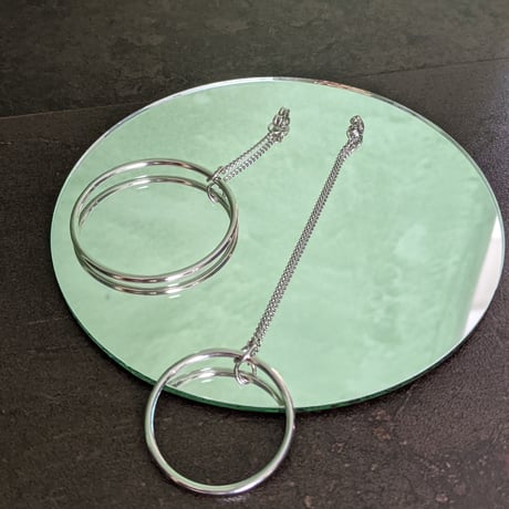 W RING　SILVER