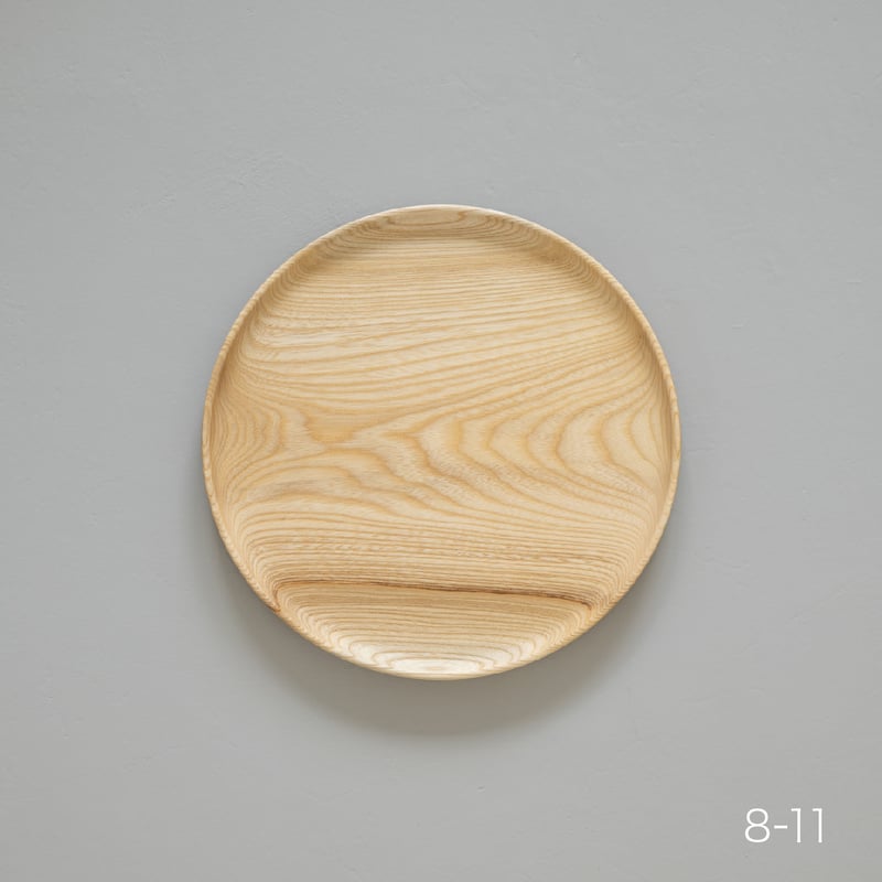 越前木工 / 8寸丸盆 △品 ② | 漆琳堂 オンラインストア