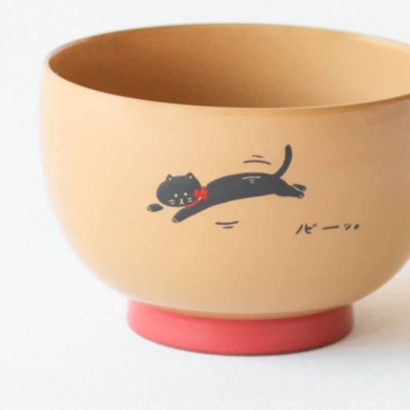 のびねこ」aisomo cosomo リメイク汁椀 | 漆琳堂 オンラインストア