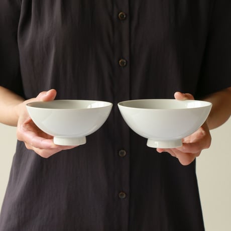 白九谷 / 飯碗M