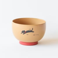 「のびねこ」aisomo cosomo リメイク汁椀