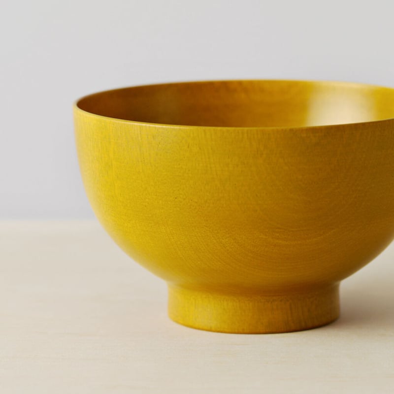 漆器 椀 金色装飾 色拭き漆椀 黄 | 漆琳堂 オンラインストア