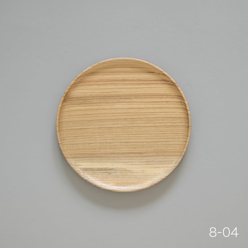 越前木工 / 8寸丸盆 △品 ① | 漆琳堂 オンラインストア