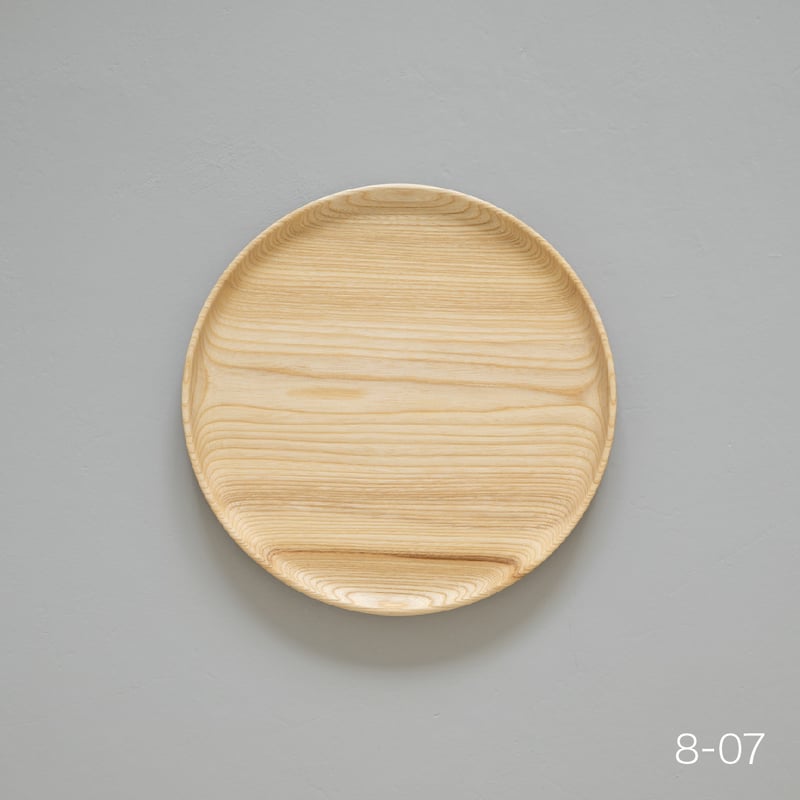 盆　丸盆　漆　木工　酒 越前木工 / 8寸丸盆 △品 ② | 漆琳堂 オンラインストア