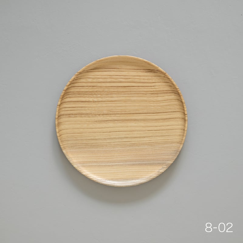 越前木工 / 8寸丸盆 △品 ① | 漆琳堂 オンラインストア