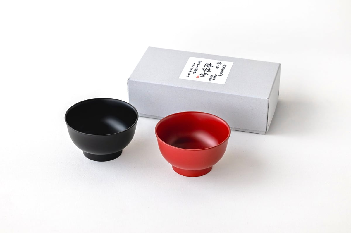 越前塗 漆器 椀 2個セット (14cm×10cm) 越前塗 漆器 椀 2個セット (14cm×10cm) 越前塗 漆器 椀 2個