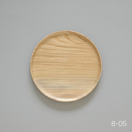 越前木工 / 8寸丸盆 △品 ①
