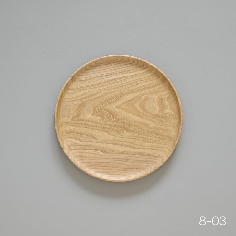 越前木工 / 8寸丸盆 △品 ① | 漆琳堂 オンラインストア