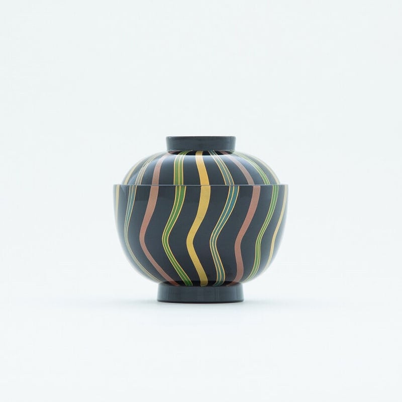 金色の花柄漆器椀 漆器 椀 5セット 金色花模様 - メルカリ