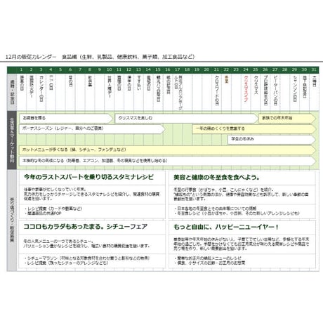 12月の販促施策アイデアシート（PDF版）