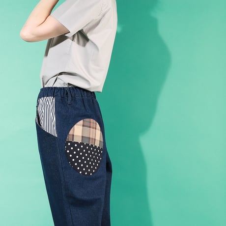 ストレートデニムパンツ♡わんウォッシュ