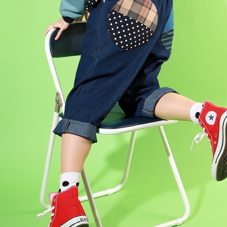 ストレートデニムパンツ♡わんウォッシュ