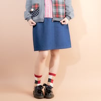 スノウピーのゆる目のタイトスカート♡デニムA