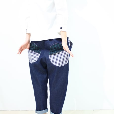 サルエル風デニムパンツ♡