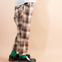 サルエル風ウールパンツ♡ブロックブラウン