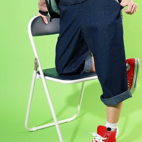ストレートデニムパンツ♡わんウォッシュ