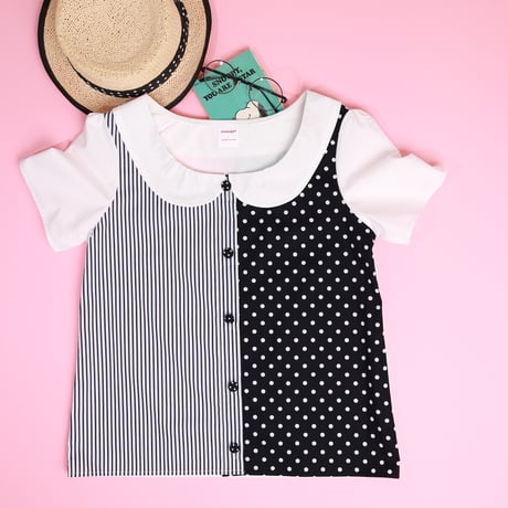 フラットカラーのブラウス♡ TYPE１