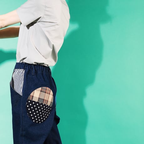 ストレートデニムパンツ♡わんウォッシュ