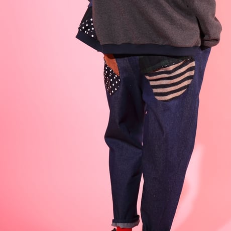 サルエル風デニムパンツ♡再販