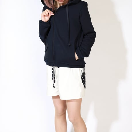 newネイビーフードパーカー♡