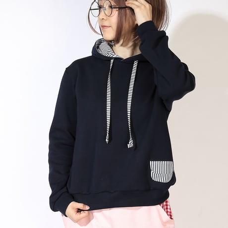 スノウピーのフードパーカー♡ネイビー