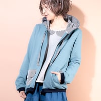フーディー♡ダスティーブルー