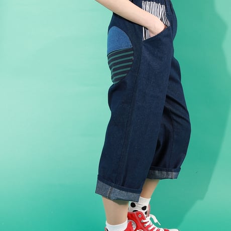 ストレートデニムパンツ♡わんウォッシュ