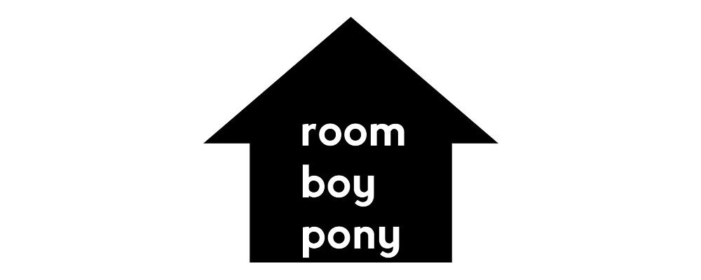 room boy pony